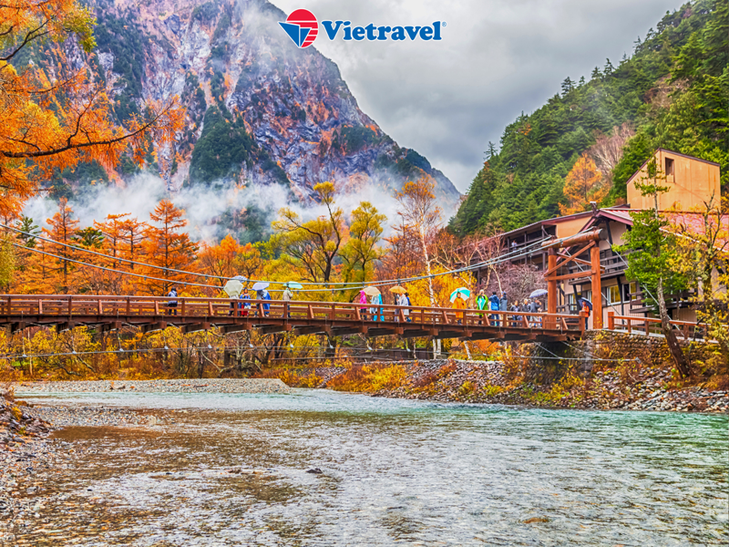 Nhật Bản: Tokyo - Núi Phú Sĩ – Oshino Hakkai – Thung lũng Kamikochi - Làng cổ Shirakawago - Takayama - Nagoya - Kyoto - Nara - Osaka (5 đêm khách sạn) | Thưởng thức bò Kobe | Lễ Hội Ánh Sáng