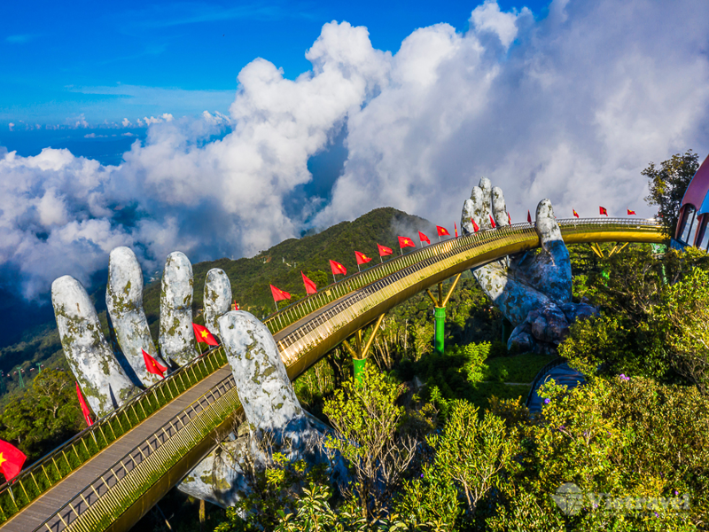 Liên tuyến Bắc Trung: Hà Nội - Sapa - Fansipan - Hạ Long - Ninh Bình - Đà Nẵng - Sơn Trà - KDL Bà Nà - Cầu Vàng - Hội An - La Vang - Huế - Động Phong Nha